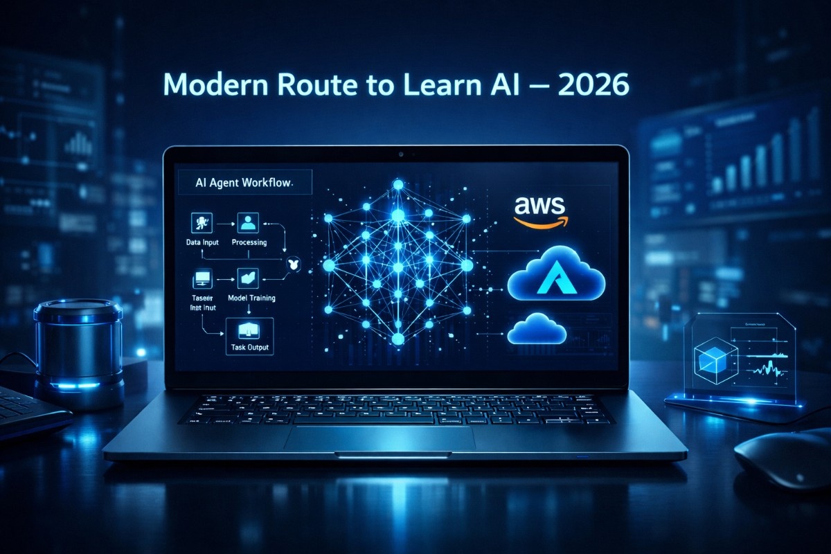 Full stack Generative AI and Agentic AI learning roadmap for industry professionals in 2026.