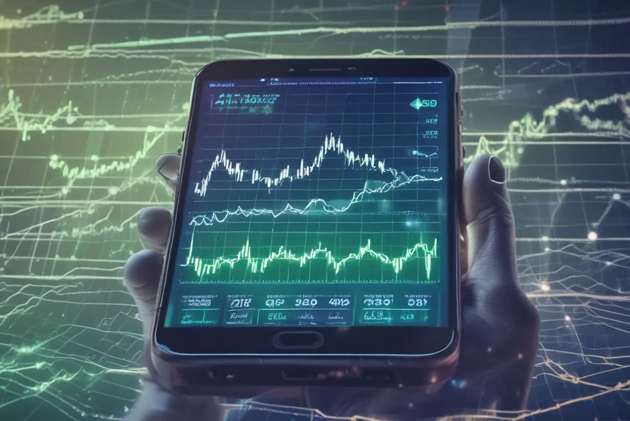 Top AI trading apps for beginners in India showing automated stock trading interface