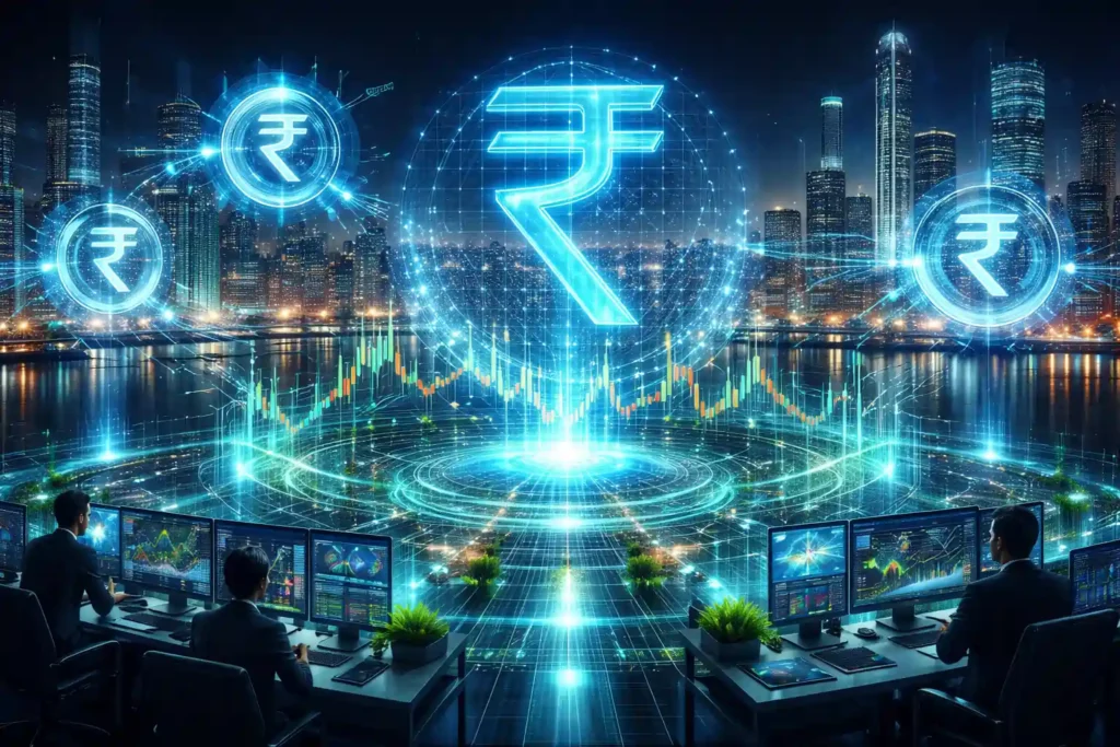 Future of AI trading in India with advanced algorithm and stock market technology