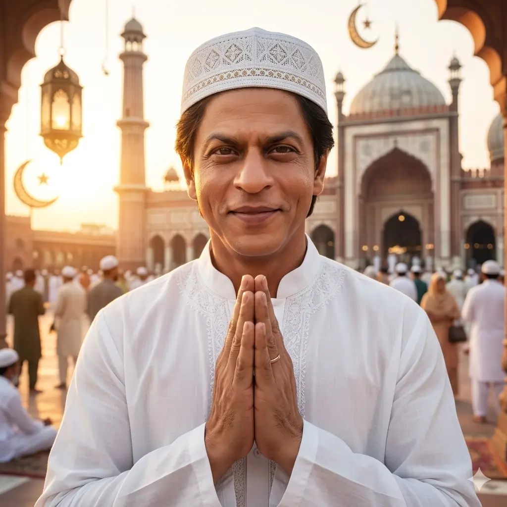 eid ai prompts 2026 mosque greeting photo