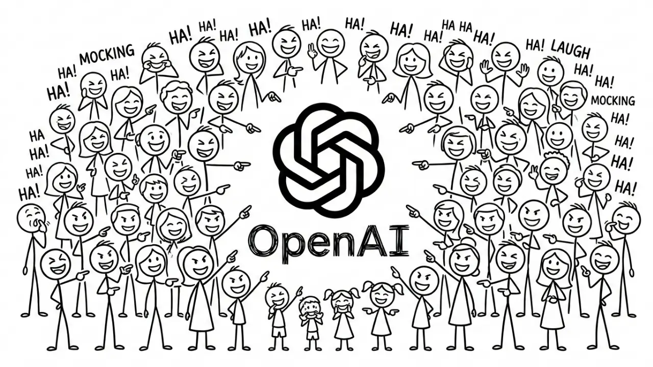 OpenAI user decline news showing AI platform subscriber drop and technology industry reaction.