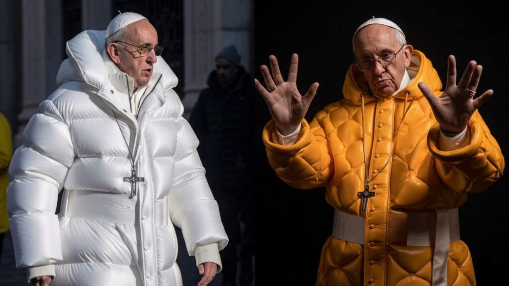 Future style ultra realistic AI generated human portrait that looks like real photography